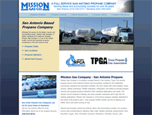 Tablet Screenshot of missiongas.com